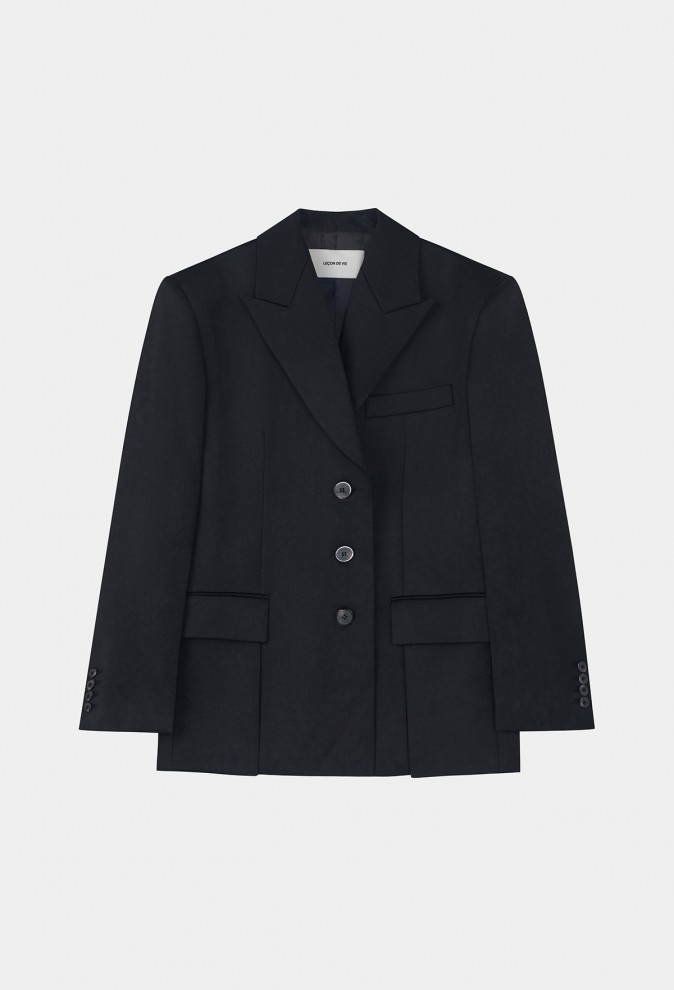 VIRGIN WOOL TAILORED JACKET