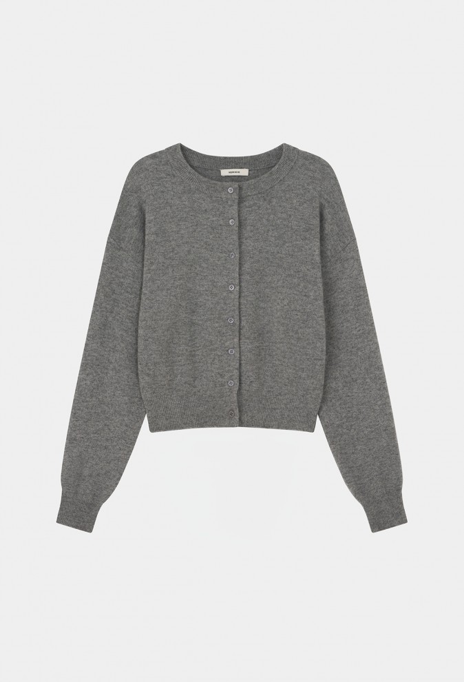 RELAXED CASHMERE CARDIGAN