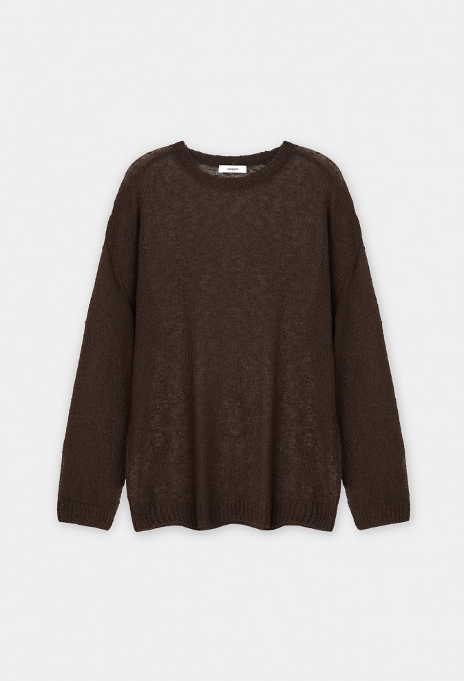SHEER KNIT TOP