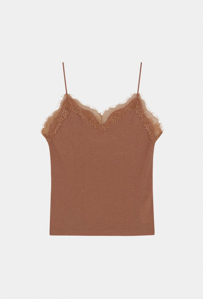LACE-TRIMMED CAMISOLE [LIMITED]