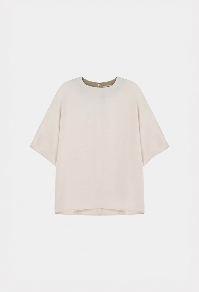 [3차] FLUID SCARF-SET BLOUSE