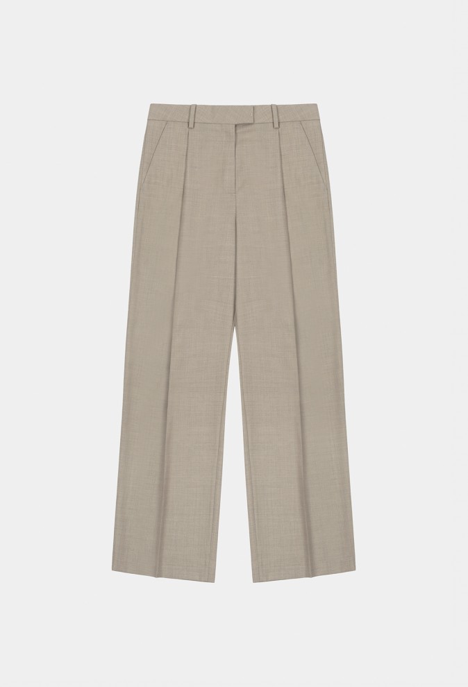 VIRGIN WOOL TROUSER
