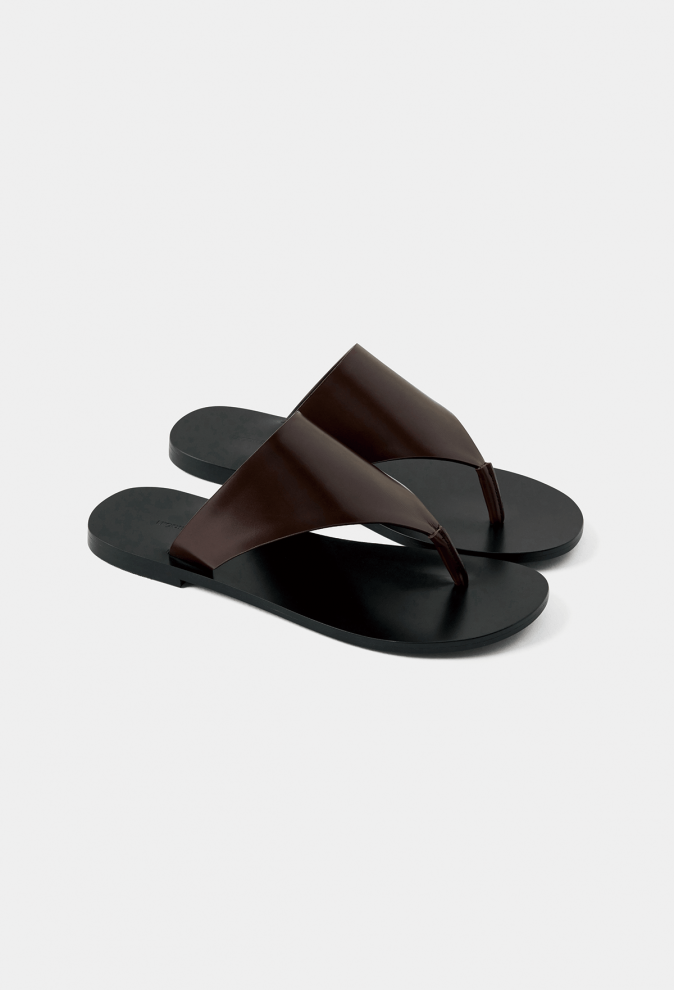 CLASSIC LEATHER SLIDES