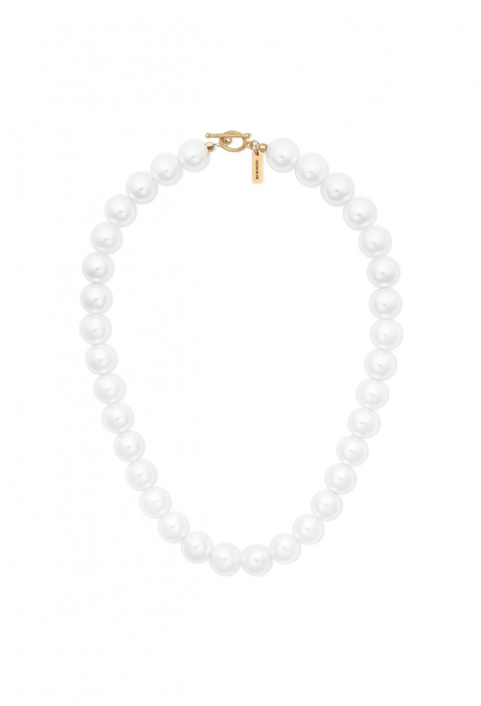 BOLD PEARL NECKLACE(12mm)